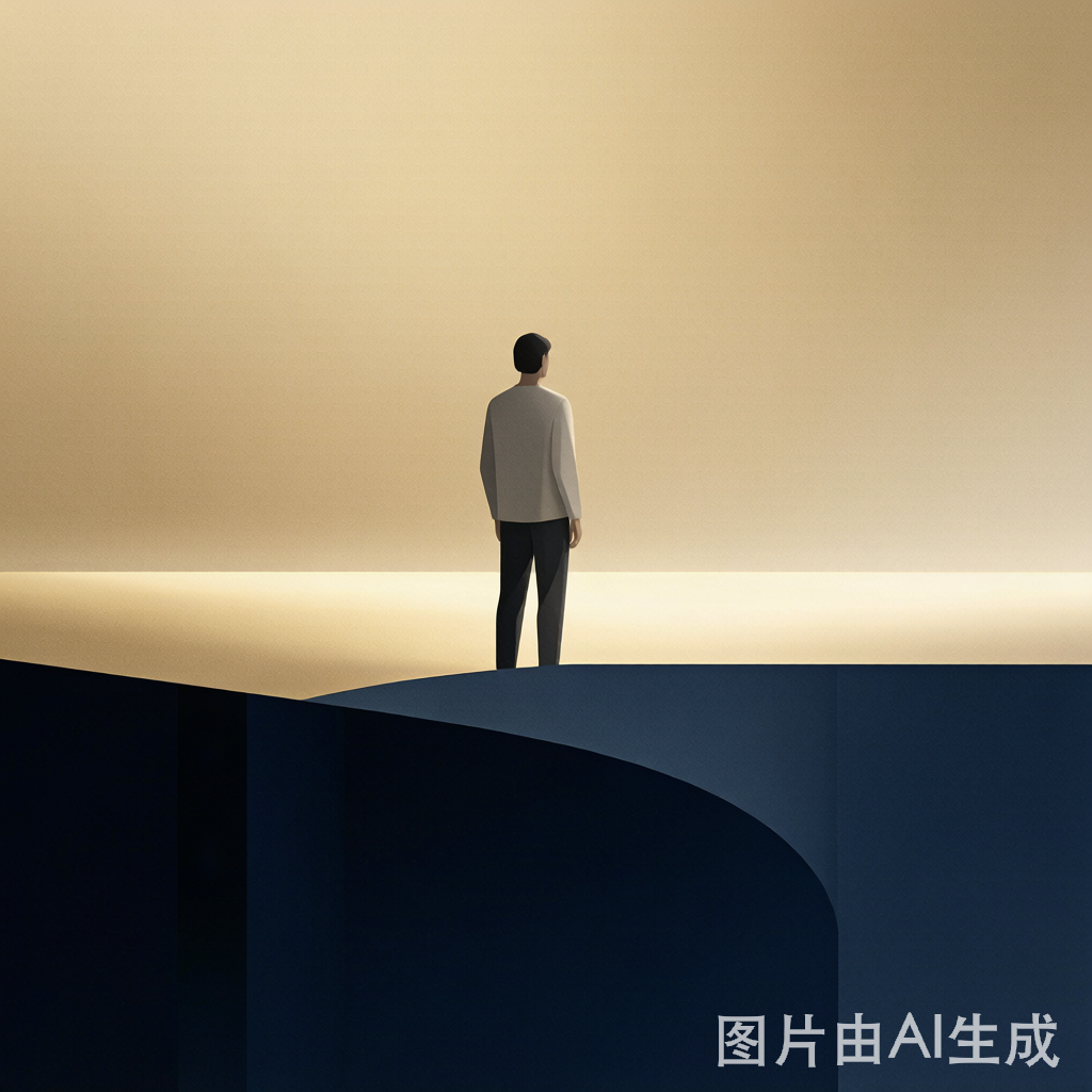 光与影——心理健康概念图
